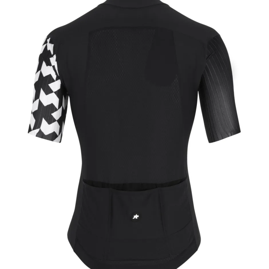 Wielershirts < ASSOS EQUIPE R 11 Fiethirt met Korte Mouwen Heren - black erie