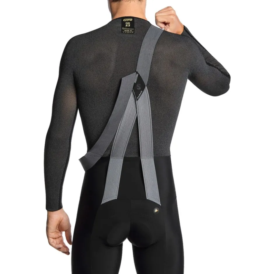 Ondershirts < ASSOS GTO DermaSensor Lente Herfst Hemd met Lange Mouwen Heren - black seres