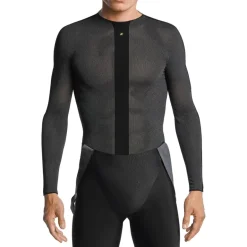 Ondershirts < ASSOS GTO DermaSensor Lente Herfst Hemd met Lange Mouwen Heren - black seres