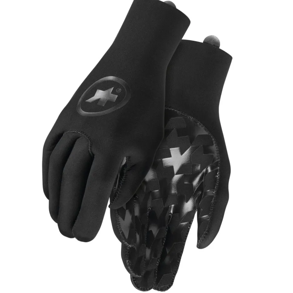 Wielerhandschoenen < ASSOS GT Ran Fetshandschoenen - black seres