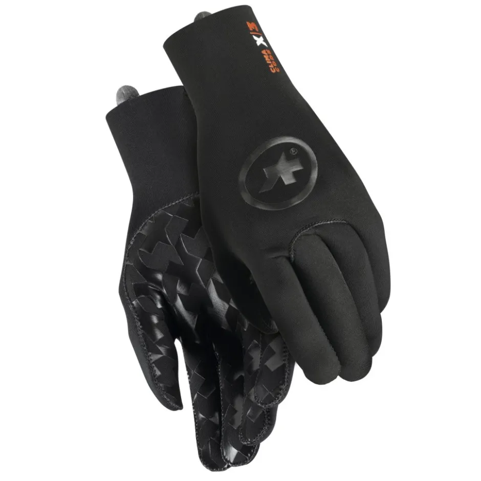 Wielerhandschoenen < ASSOS GT Ran Fetshandschoenen - black seres