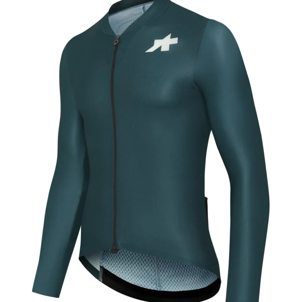 Assos MILLE GT S11 EVO Longsleeve Shirt Heren - deep petrol