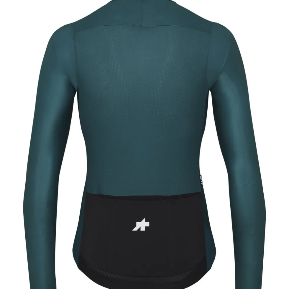 Assos MILLE GT S11 EVO Longsleeve Shirt Heren - deep petrol