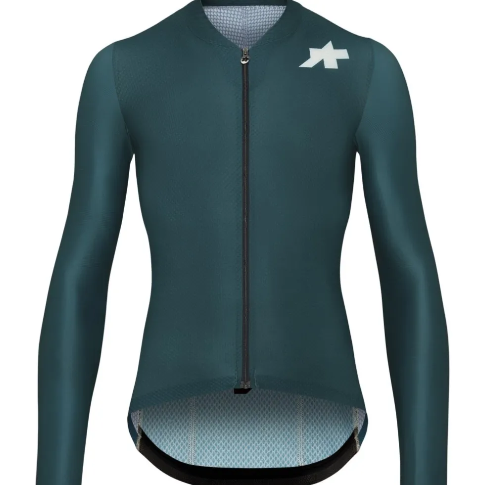 Assos MILLE GT S11 EVO Longsleeve Shirt Heren - deep petrol