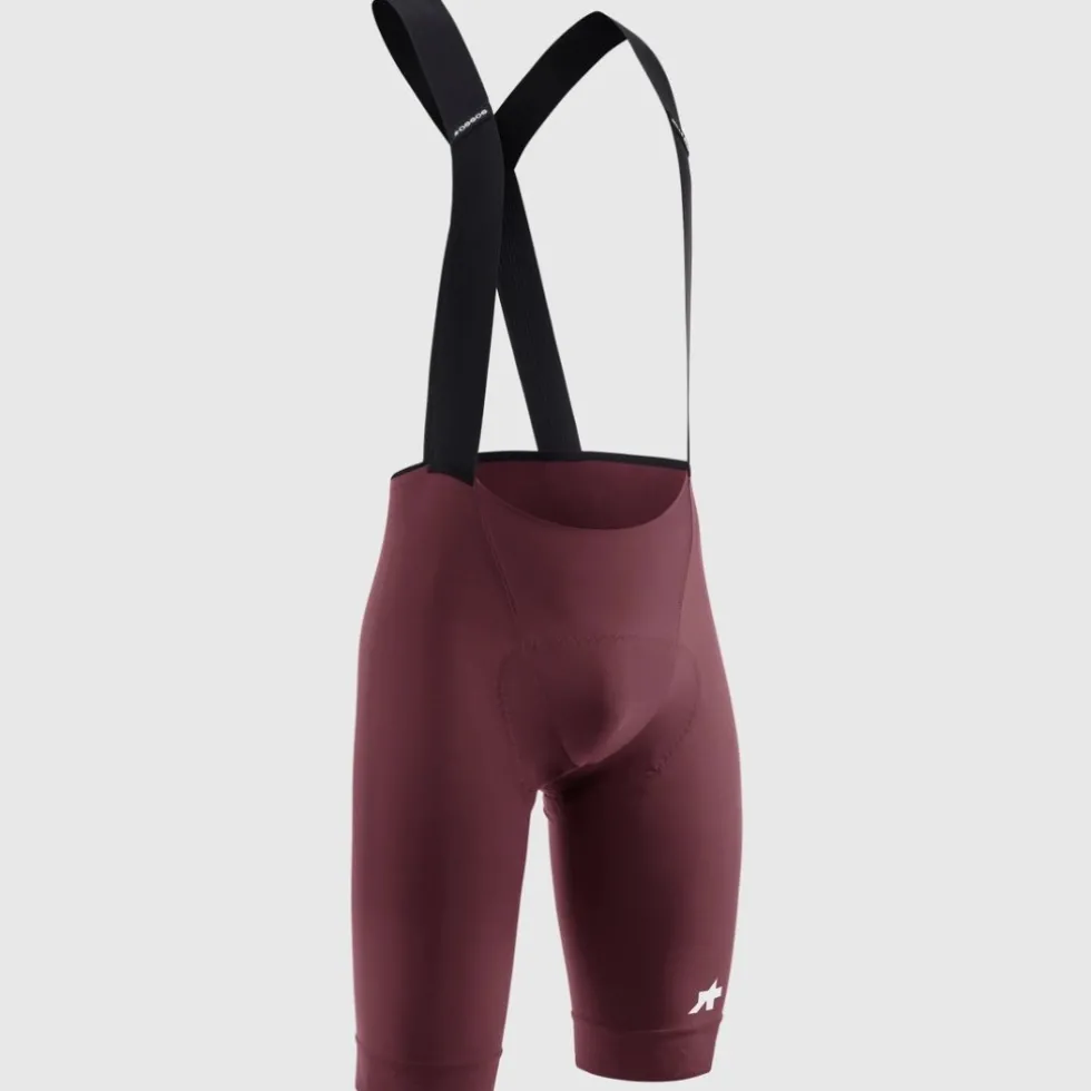 Assos MILLE GT S11 Fietsshort met bretels Heren - burgundy red