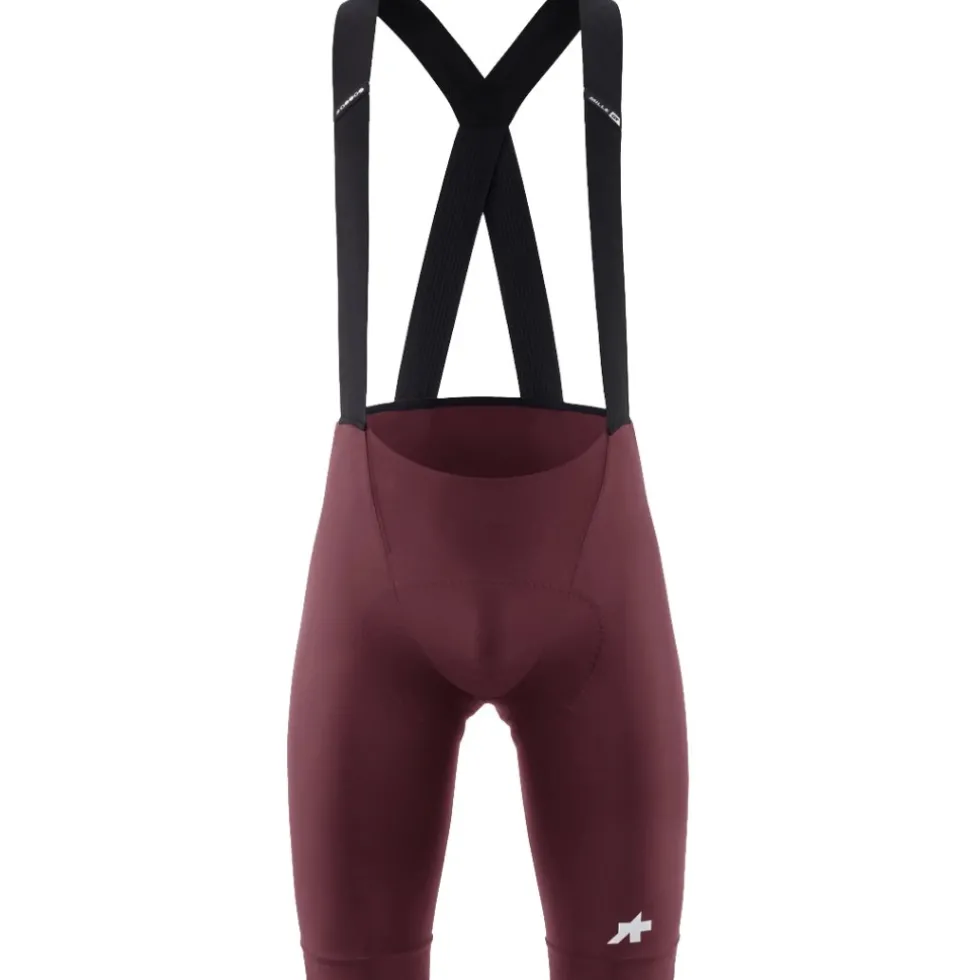 Assos MILLE GT S11 Fietsshort met bretels Heren - burgundy red