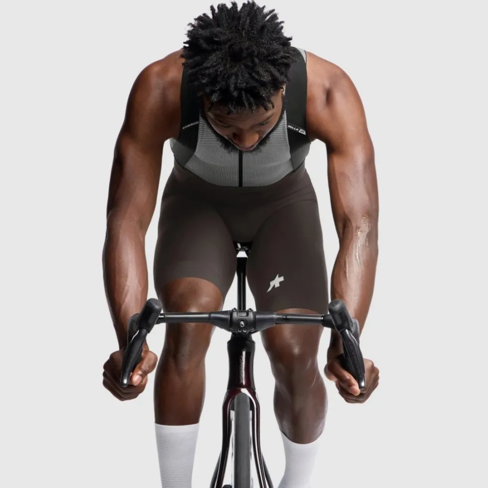 Assos MILLE GT S11 Fietsshort met bretels Heren - wild brown
