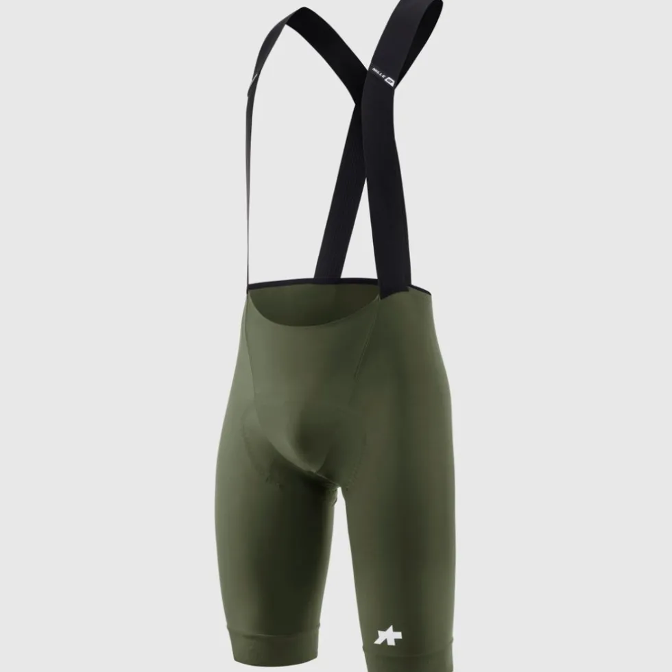 Assos MILLE GT S11 Fietsshort met bretels Heren - moss green