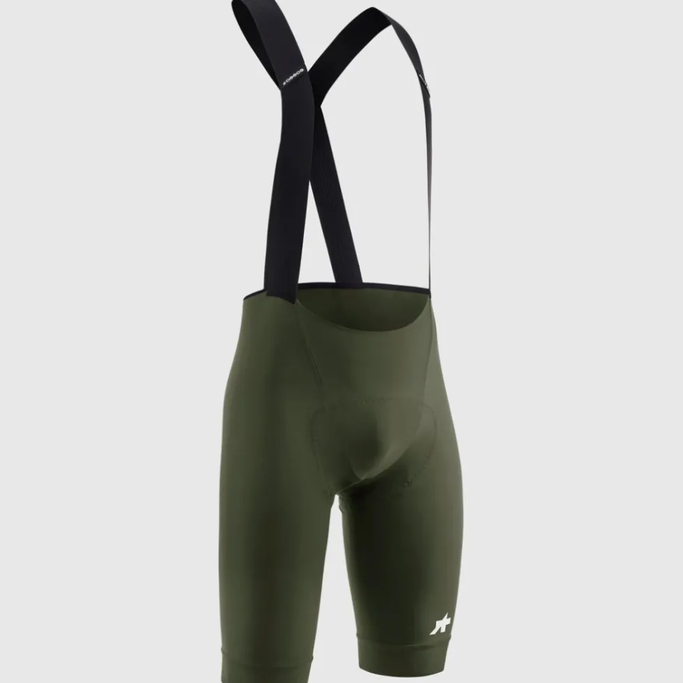 Assos MILLE GT S11 Fietsshort met bretels Heren - moss green