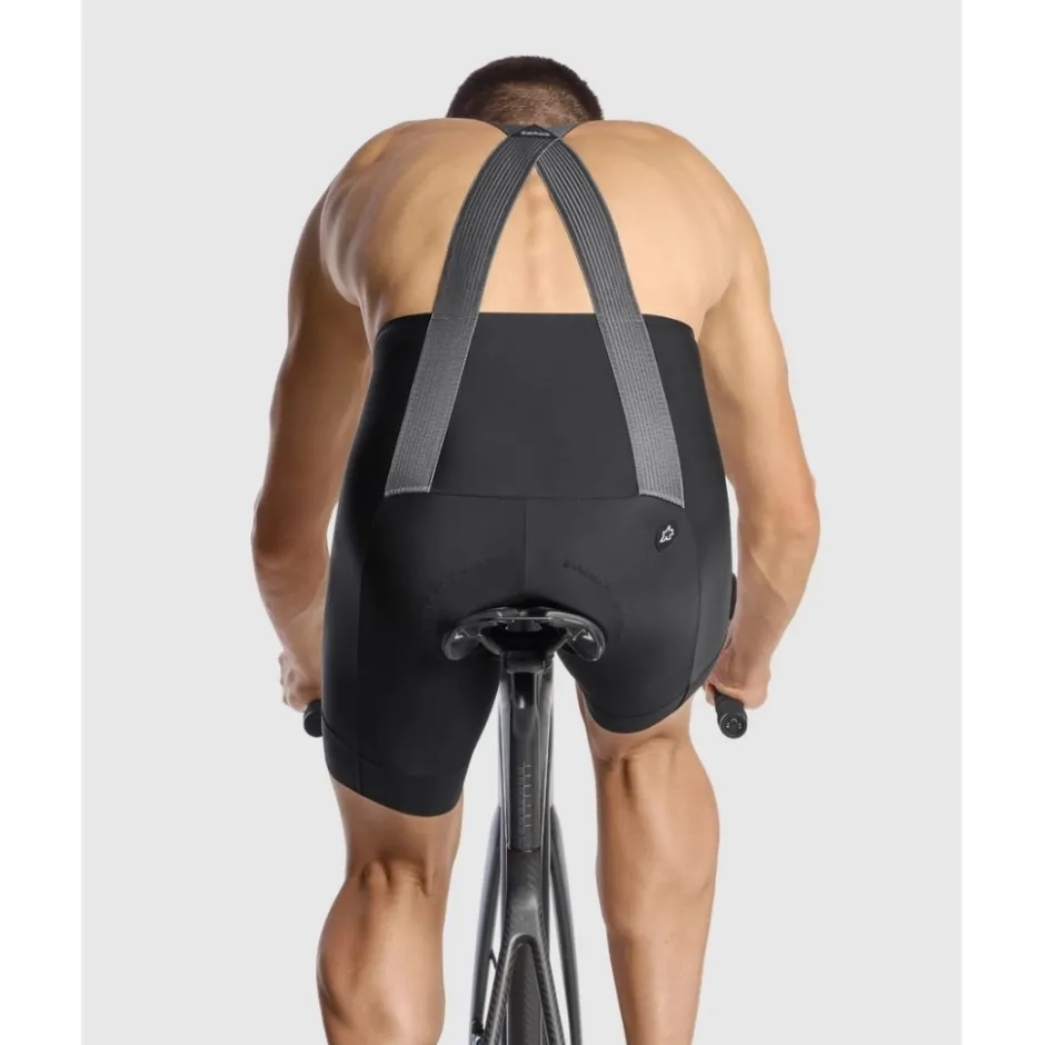 Bib Shorts < ASSOS IE GT 11 Fiethort et Brete Heren - Reguar - back erie