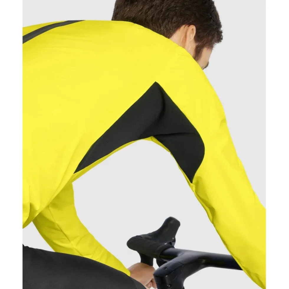Assos MILLE GTS WASSERSCHNAUZE S11 Regenjas Heren - optic yellow