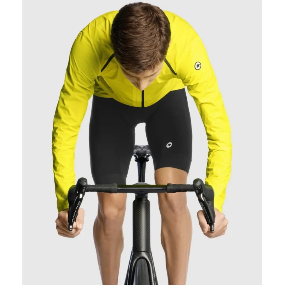 Assos MILLE GTS WASSERSCHNAUZE S11 Regenjas Heren - optic yellow