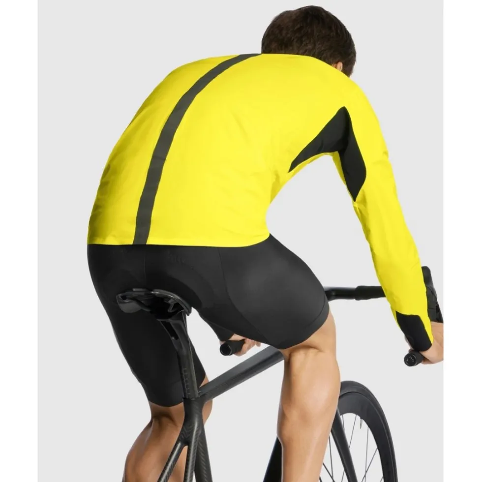 Assos MILLE GTS WASSERSCHNAUZE S11 Regenjas Heren - optic yellow