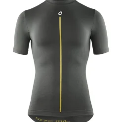 Assos P1 Lente Herfst Hemd met Korte Mouwen Heren - anthracite grey