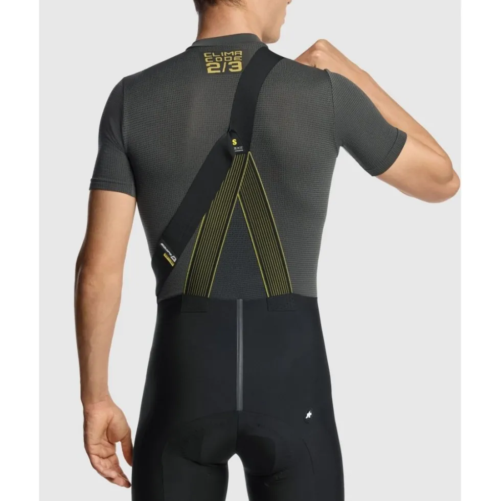 Assos P1 Lente Herfst Hemd met Korte Mouwen Heren - anthracite grey