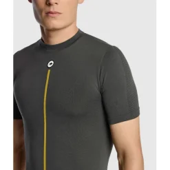 Assos P1 Lente Herfst Hemd met Korte Mouwen Heren - anthracite grey