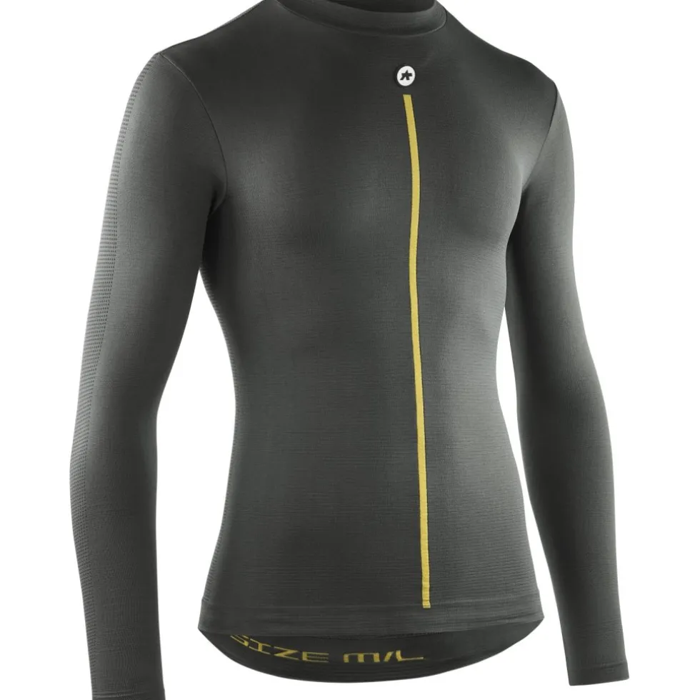 Assos P1 Lente Herfst Hemd met Lange Mouwen Heren - anthracite grey