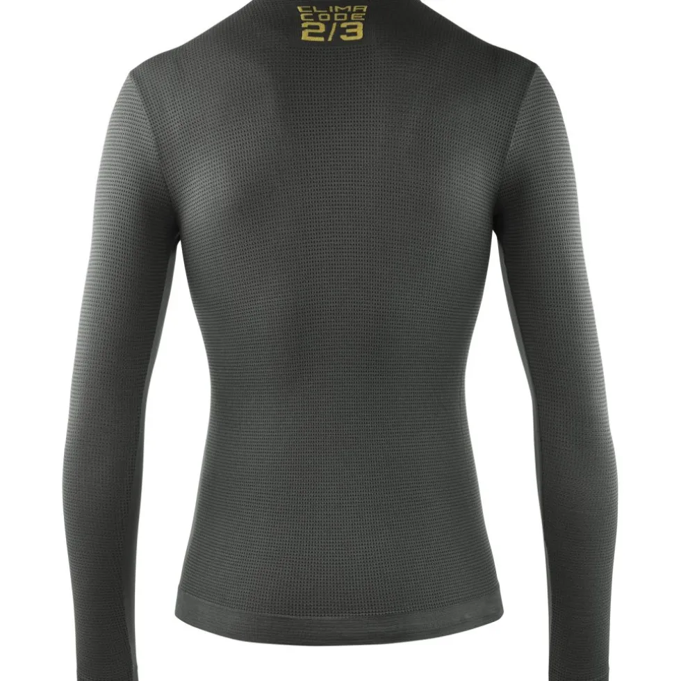 Assos P1 Lente Herfst Hemd met Lange Mouwen Heren - anthracite grey