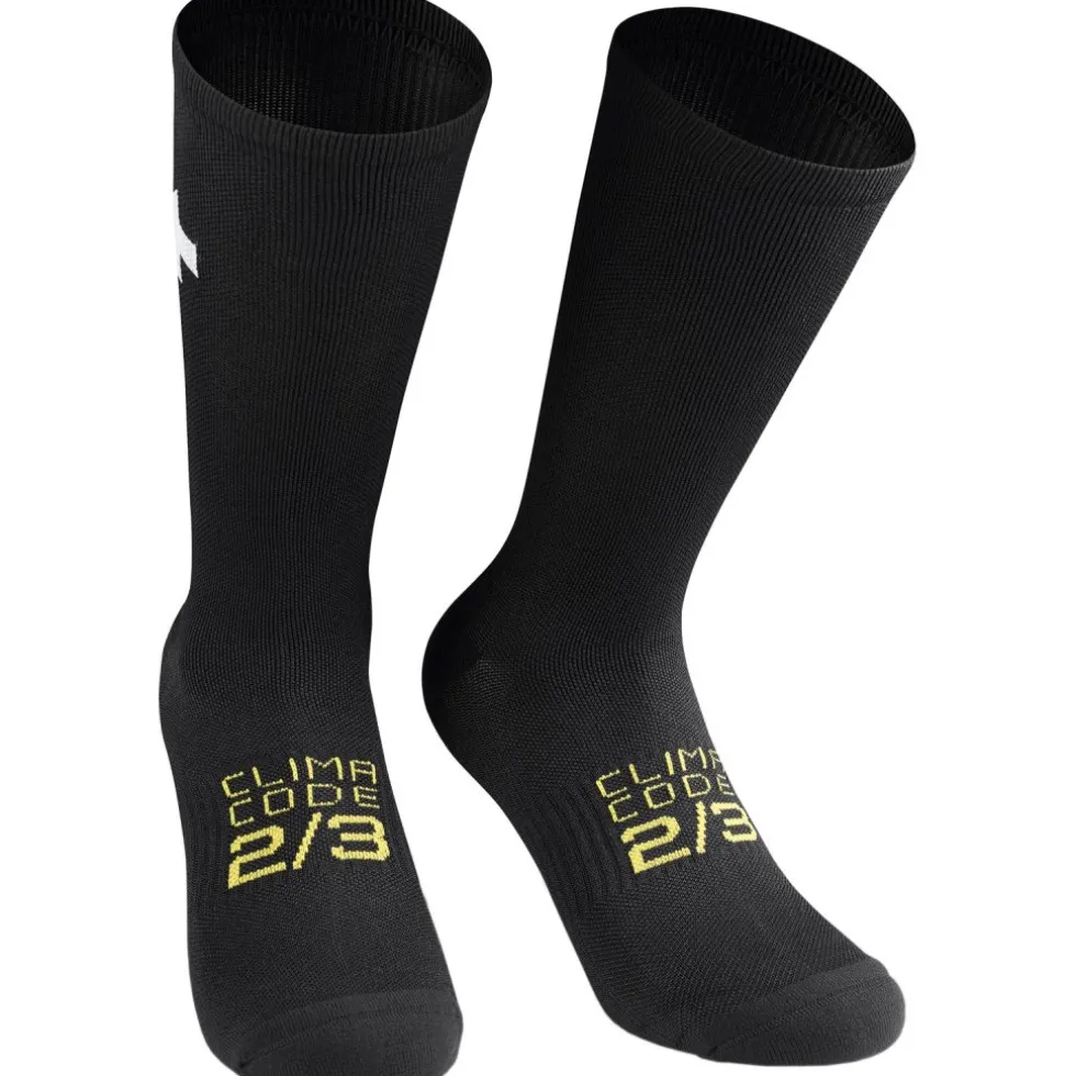 Assos P1 Lente Herfst Sokken - black series