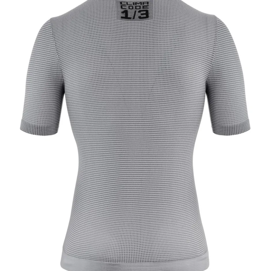Ondershirts < ASSOS P1 Zomer Hemd met Korte Mouwen Heren - grey seres