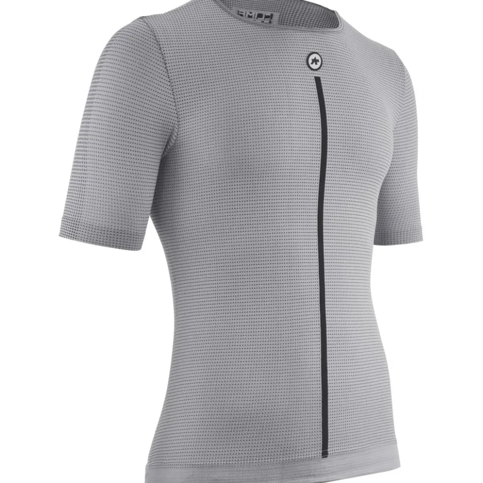 Ondershirts < ASSOS P1 Zomer Hemd met Korte Mouwen Heren - grey seres