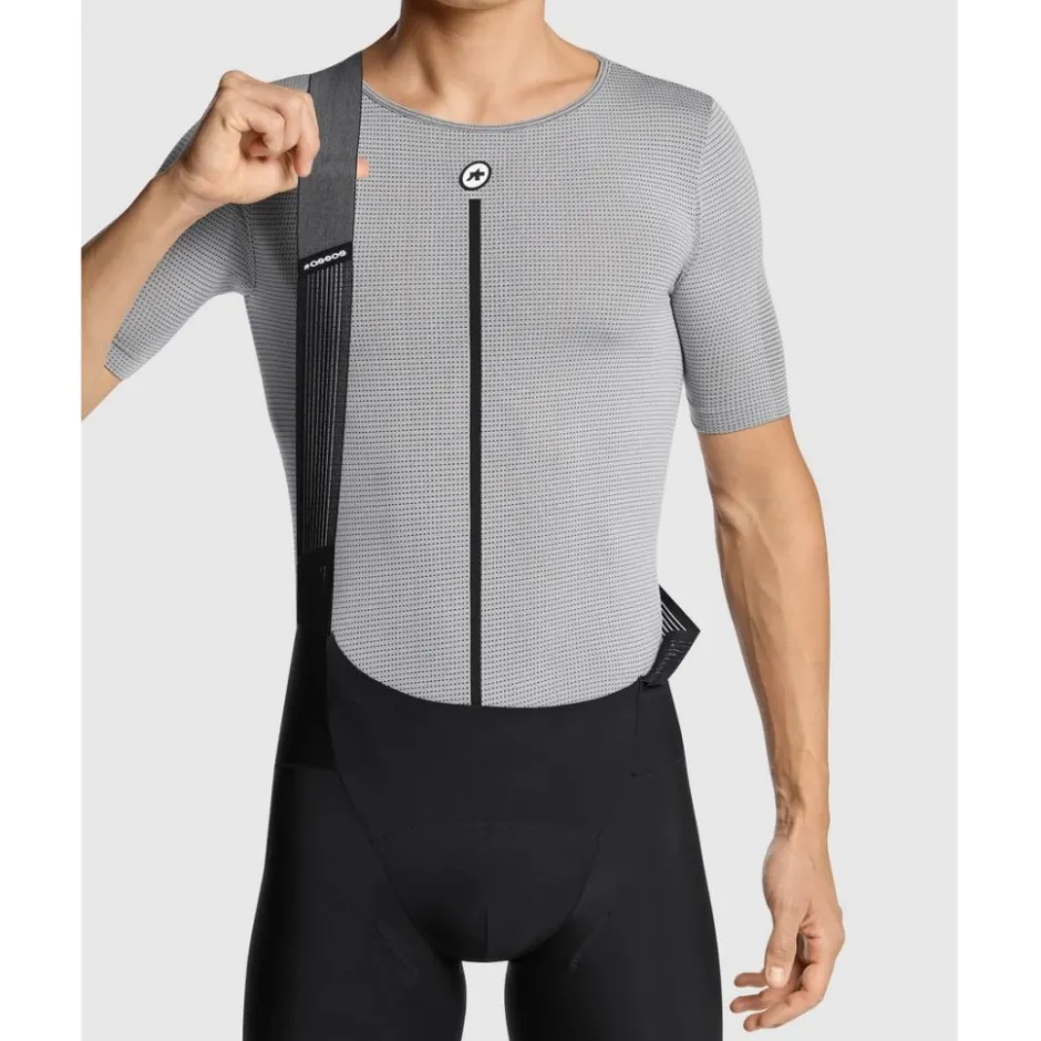 Ondershirts < ASSOS P1 Zomer Hemd met Korte Mouwen Heren - grey seres