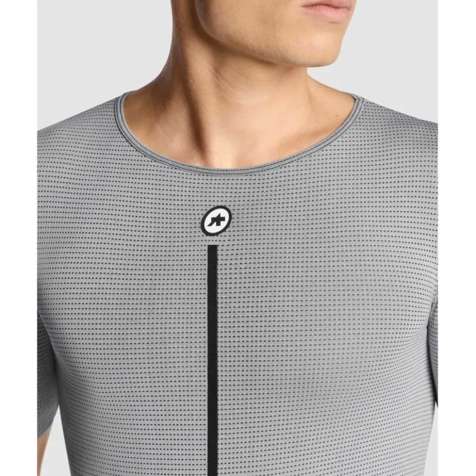 Ondershirts < ASSOS P1 Zomer Hemd met Korte Mouwen Heren - grey seres