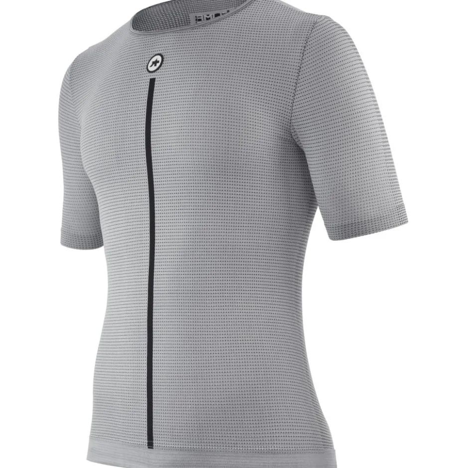 Ondershirts < ASSOS P1 Zomer Hemd met Korte Mouwen Heren - grey seres