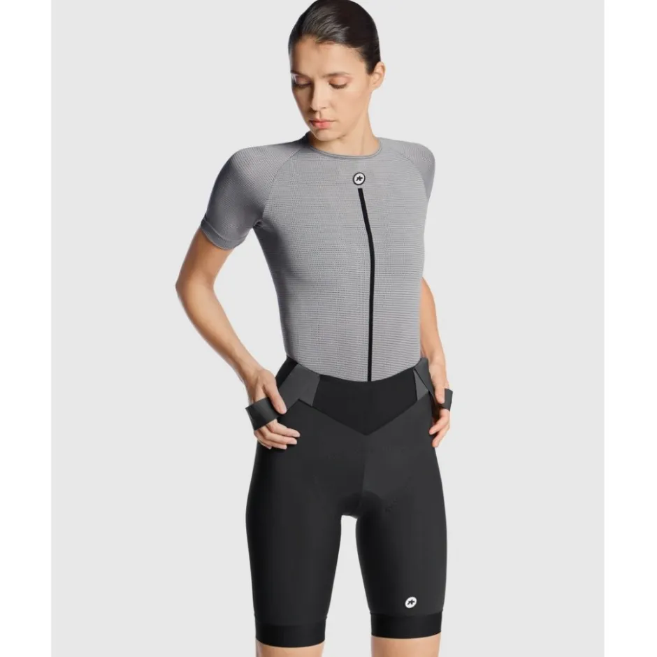 Ondershirts < ASSOS P1 Zomer Hemd met Korte Mouwen Dames - grey seres