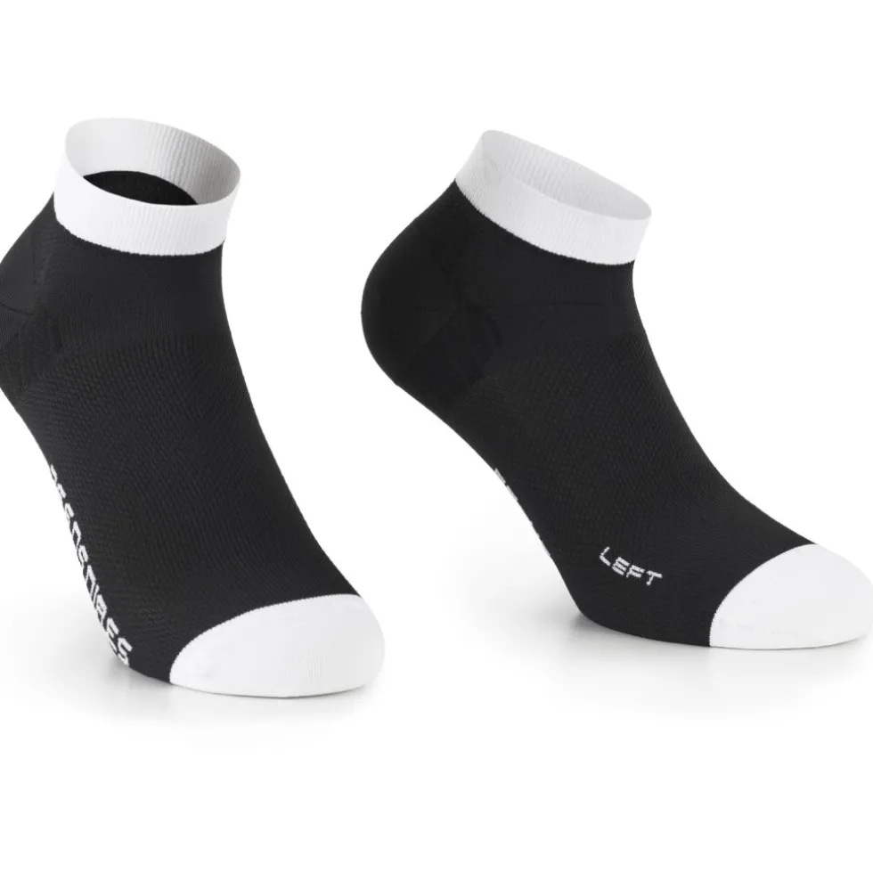 Assos RS SUPERLÉGER Low Sokken - black series