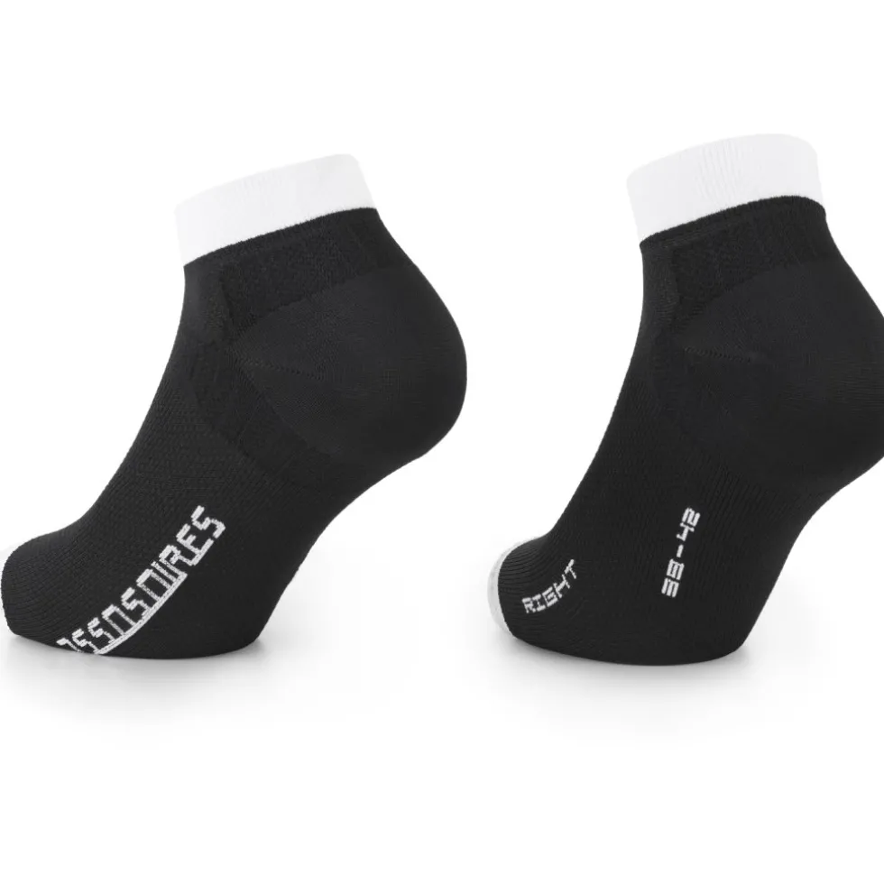 Assos RS SUPERLÉGER Low Sokken - black series