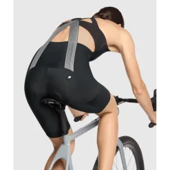 Assos TACTICA KIESKÄFER T5 Gravel Fietsshort met Bretels Dames - black series