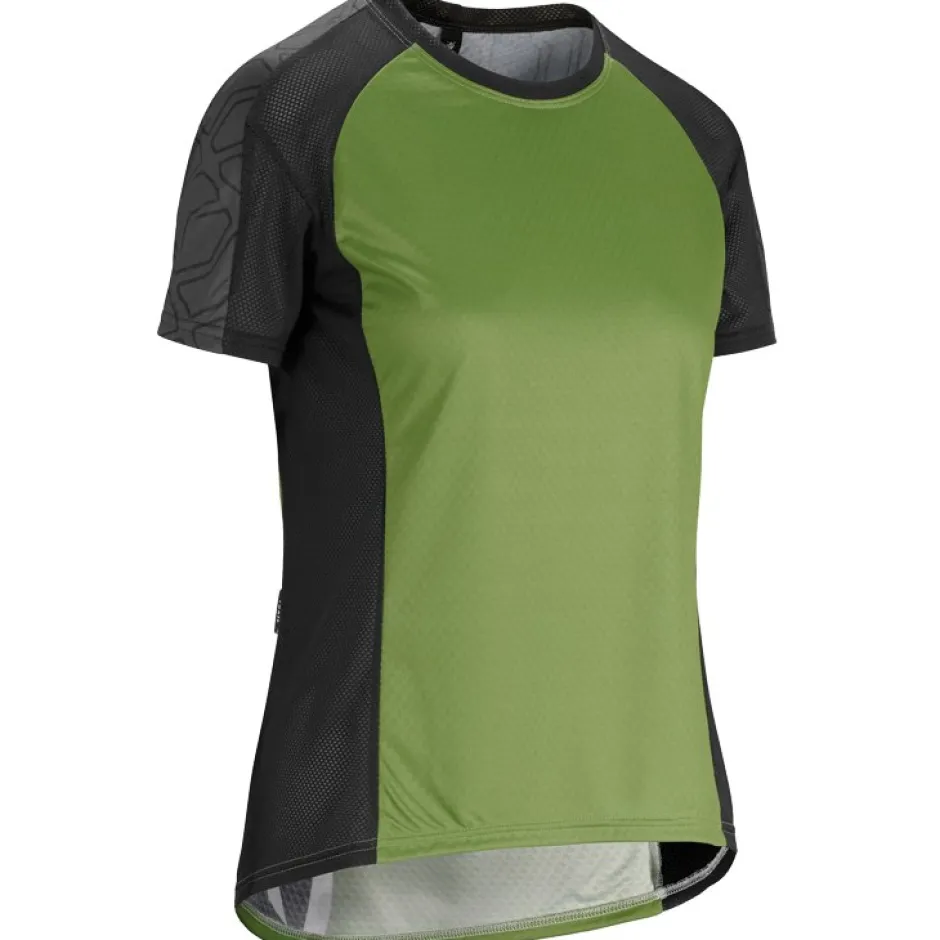 Mtb-Shirts < ASSOS TRAIL Dae Fiethirt et Korte ouwen - pan green