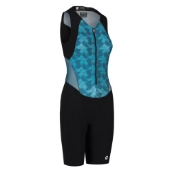 Assos TRIATOR Dames Racebody zonder Mouwen - adamant blue