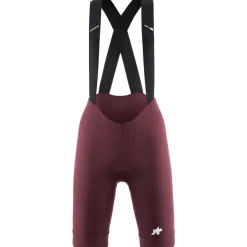 Assos UMA GT S11 Fietsshort met bretels Dames - burgundy red
