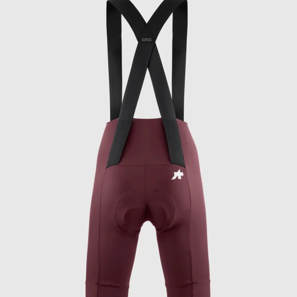 Assos UMA GT S11 Fietsshort met bretels Dames - burgundy red