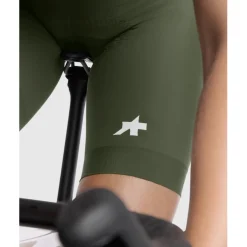 Assos UMA GT S11 Fietsshort met bretels Dames - moss green