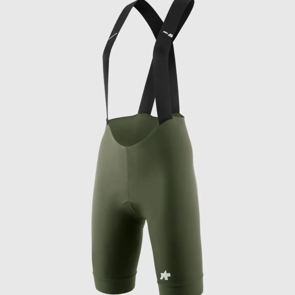 Assos UMA GT S11 Fietsshort met bretels Dames - moss green