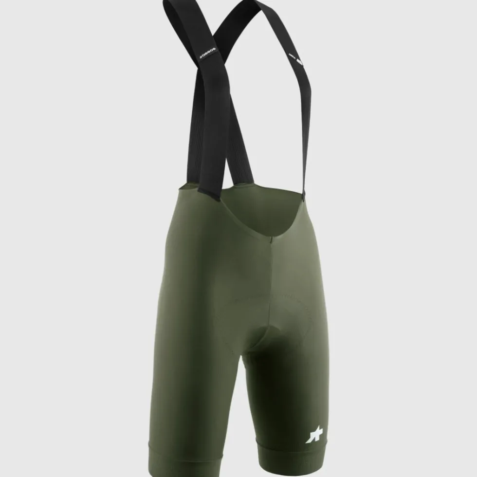 Assos UMA GT S11 Fietsshort met bretels Dames - moss green