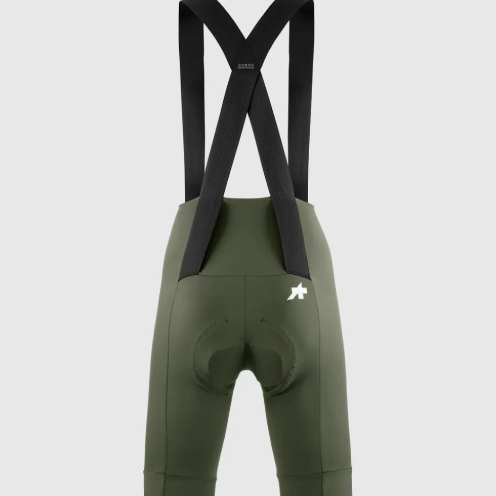 Assos UMA GT S11 Fietsshort met bretels Dames - moss green