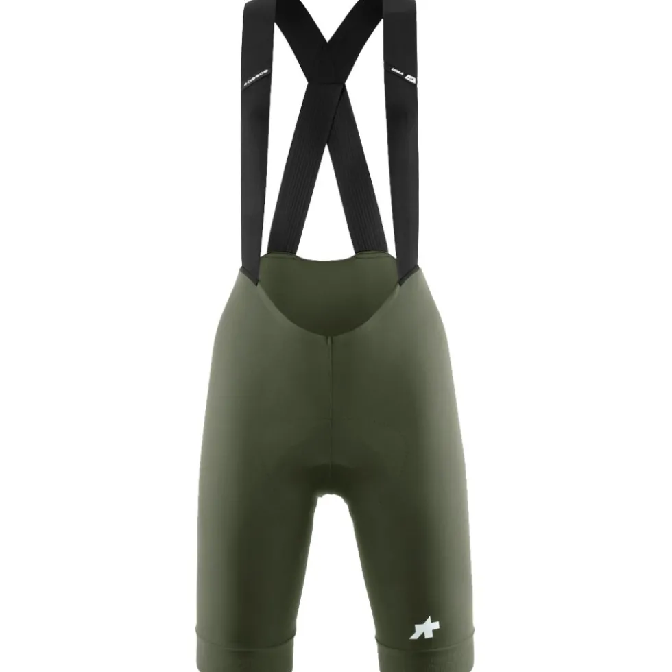 Assos UMA GT S11 Fietsshort met bretels Dames - moss green