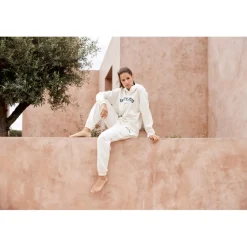 Broeken & Rokken < Athlecia Studio Joggingbroek Dames - Whisper White