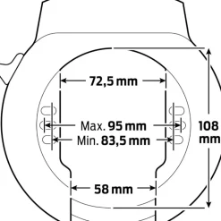 Ringsloten < AXA Atlas Large Retractable Frameslot