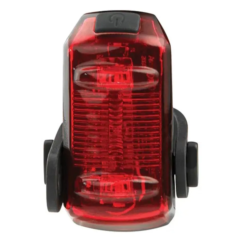 AXA Dwn 50 Fietslamp Vooraan + Dwn Rear Brake Light Fietslamp Achteraan - zwart