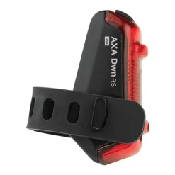 AXA Dwn 50 Fietslamp Vooraan + Dwn Rear Brake Light Fietslamp Achteraan - zwart
