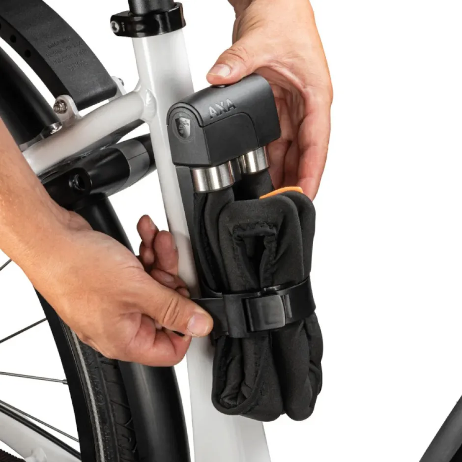 Kettingsloten|Vouwsloten < AXA Foldable 8-100 100 cm Vouwbare Slot - zwart
