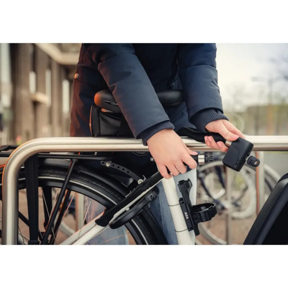 Kettingsloten|Vouwsloten < AXA Foldable 8-100 100 cm Vouwbare Slot - zwart