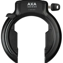 Ringsloten < AXA Imenso L Frameslot - Sleutel afneembaar - zwart