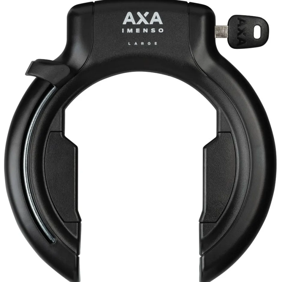 Ringsloten < AXA Imenso L Frameslot - Sleutel afneembaar - zwart