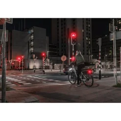 Dynamo Verlichting|Verlichting < AXA Juno Dynamo Steady Fietslamp Achteraan - 50 mm